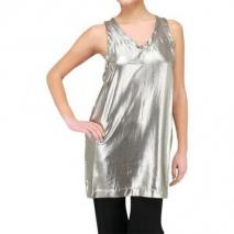 3.1 Phillip Lim Metallic Cupro Dress