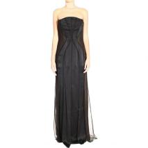 Alberta Ferretti Long bustier satin dress Trägerlos Alberta Ferretti Long bustier satin dress Trägerlos