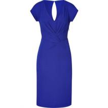 Alberta Ferretti Royal Blue Draped Dress Alberta Ferretti Royal Blue Draped Dress