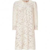 Anna Sui Cream Wooly Lace Kleid