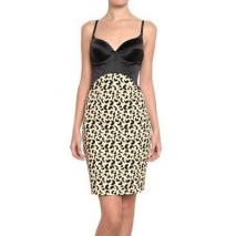 Au Jour Le Jour Satin Bustier Und Drill Stretch Kleid Au Jour Le Jour Satin Bustier Und Drill Stretch Kleid