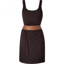 Bailey 44 Chocolate Belted Tank Dress