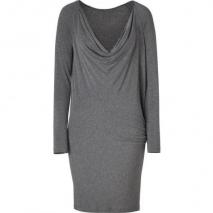 Donna Karan Grey Jersey Cocoon Kleid