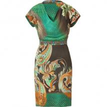 Etro Jade/Mandarin Pattern Kleid