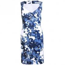 Fashionart Cocktailkleid / festliches Kleid blauweiß 