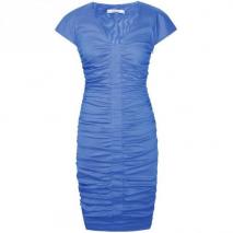 Fashionart Leichtes Sommerkleid Cocktailkleid / festliches Kleid blau 