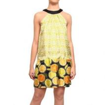 Fattori Blumen & Frucht Druck Kleid Fattori Blumen & Frucht Druck Kleid