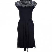 French Connection Lena Jerseykleid black