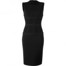 Givenchy Black Knitted Shift Kleid
