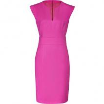 Hugo Dark Pink Wool Stretch Kacy Dress