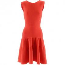 Issa Orange Red Dress Fire