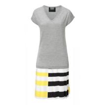 Kleid von Markus Lupfer Grau Kleid von Markus Lupfer Grau