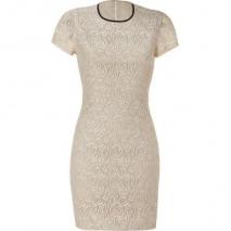 LAgence Natural Lace Dress