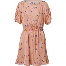Marc by Marc Jacobs Brushed Rose Bird Printed Silk Dress