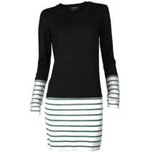 Markus Lupfer Kleid Stripe Dress schwarz Markus Lupfer Kleid Stripe Dress schwarz