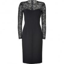 Michael Kors Black Lace Combo Dress