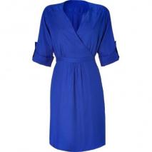 Milly Cobalt Cuff Sleeve Dress