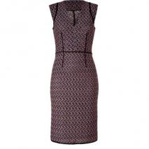 Missoni Lavender/Black Patterned Knit-Dress