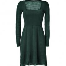 Missoni M Emerald Green Square Neck Knit-Dress