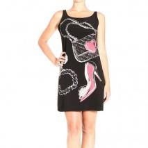 Moschino Sleeveless item print dress