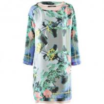 Odeeh Lilac Multi Print Dress