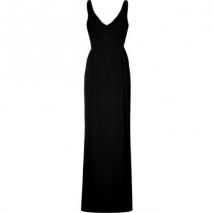 Ralph Lauren Collection Black V-Neck Gown