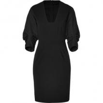 Schumacher Black 3/4 Bishop Sleeve Dress