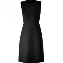 Valentino Black A-Line Wool Dress