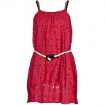 Aggabarti Sommerkleid rot
