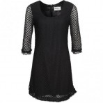 Alice by Temperley Sleeved Davis Dress Cocktailkleid / festliches Kleid black