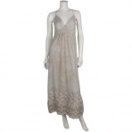 Ana Alcazar Maxikleid Beige
