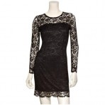 Ana Alcazar Spitzenkleid Schwarz