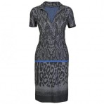 Apart Jerseykleid Grau