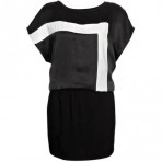 Axara Cocktailkleid / festliches Kleid noir/ecru