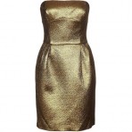Axara Etuikleid bronze