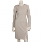 Blacky Dress Etuikleid Grau