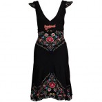 Desigual Helenovsky Sommerkleid negro