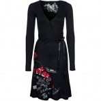 Desigual Pisa Jerseykleid negro