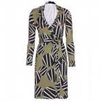 Diane von Furstenberg New Jeanne Wickelkleid
