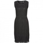 Dkny Etuikleid black Ärmellos