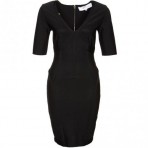 Elisabetta Franchi Jerseykleid nero