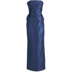 Fashionart langes Ballkleid dunkelblau