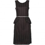 Fever London Dotty Cocktailkleid black