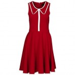 Fever London Millie Jerseykleid red