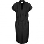 Ganni Peggy Etuikleid black