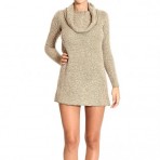 Iceberg Long sleeve ring neck lurex wool dress