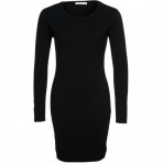 Johnstons Cashmere Strickkleid black