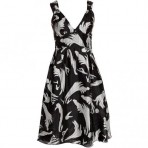 Kala Marilyn Sommerkleid black/white