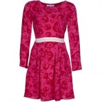 Libelula Beatrix Blusenkleid hot pink