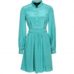 Libelula Rebecca Blusenkleid teal